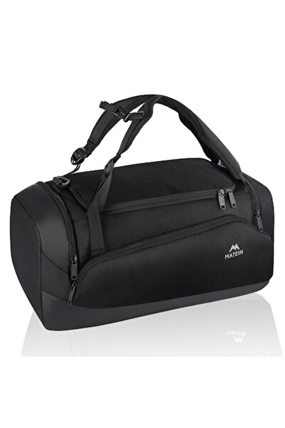 OEM Sports/Travel Backpack, Waterproof, Shoe Compartment, 45L, 15" Laptop, Unisex, Black