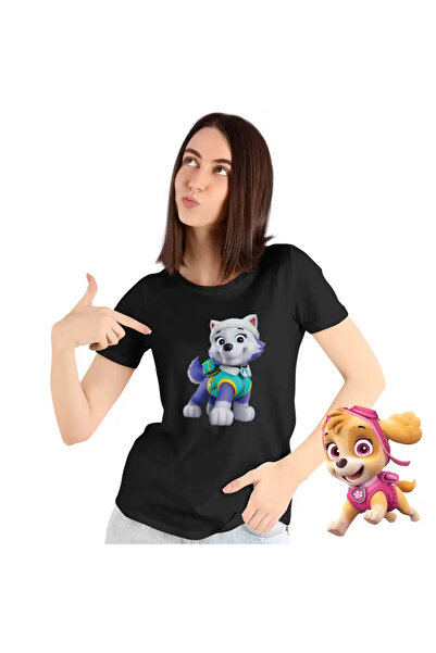 OEM Paw Patrol Everest Women's T-Shirt Firefighter Paw Patrol