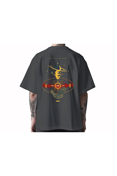 Koi Art Design Saturn / Υπερμεγέθες Unisex T-Shirt / 95% Βαμβάκι Υψηλής Ποιότ...