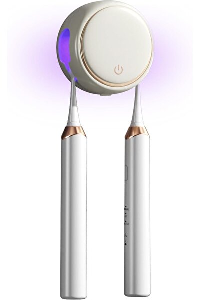 Generic حامل فرشاة أسنان للحمامات، حامل فرشاة أسنان للسفر قابل لإعادة الشحن، حامل فرشاة أسنان منزلي مثبت على الحائط