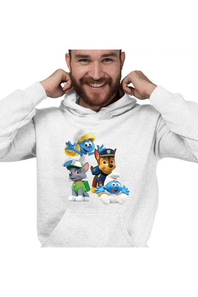 OEM Hanorac Barbati Paw Patrol Strumfii Strumfita Baby Stumf