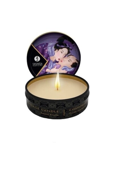 Shunga Κερί Μασάζ ΛΙΜΠΙΝΤΟ - Σούνγκα, με Άρωμα Εξωτικών Φρούτων, 30 ml