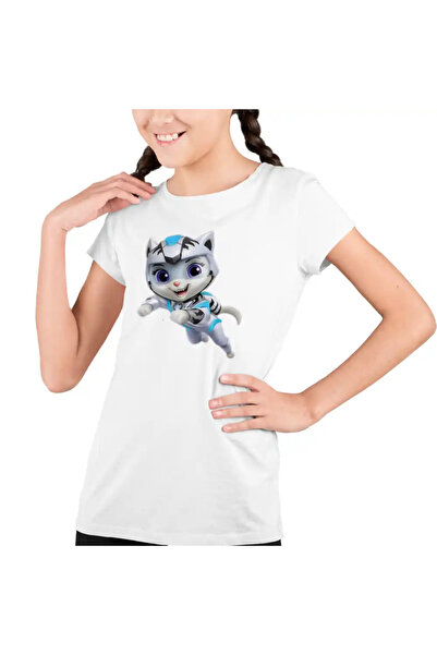 OEM Tricou Copii Fete Paw Patrol Cat Pack Rory Patrula Catelusilor