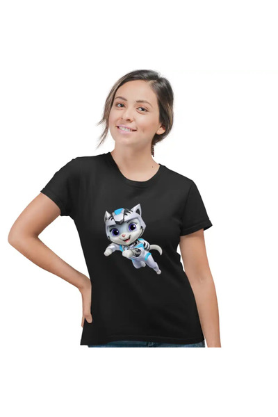 OEM Tricou Femei Paw Patrol Cat Pack Rory Patrula Catelusilor