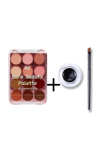 Ushas Ushas Gel Eyeliner, Waterproof, 12 colors, eyeshadow set