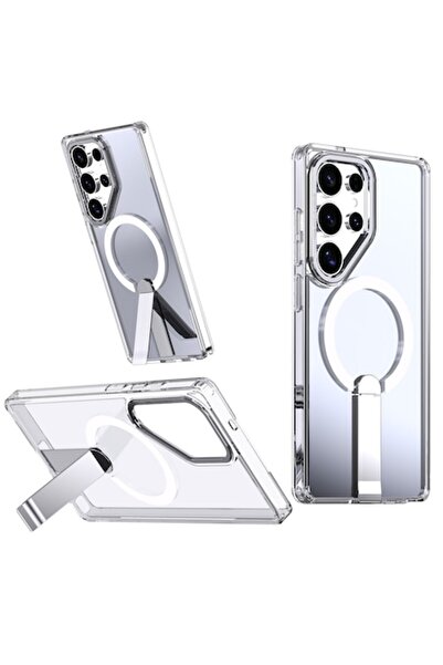 TYBO Husa protectie Samsung Galaxy S25 Ultra, MagSafe compatibila, Kickstand ...
