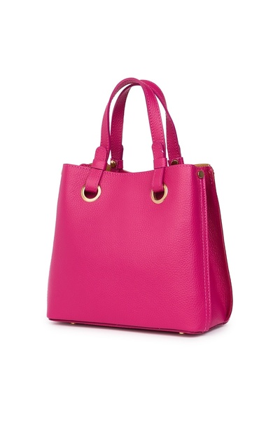 myOwn Geantă de damă din piele naturală Ilona fuchsia