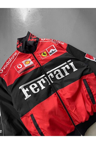 ARS Butik Ретро-бомбер Racing Y2K Сезонний унісекс-куртка-парашут