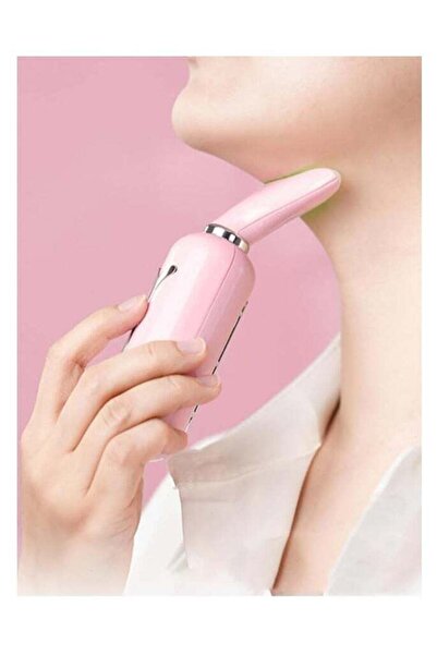 Generic Lightwave Vibration Neck Beauty Apparatus – Pink Plastic Neck Massage...