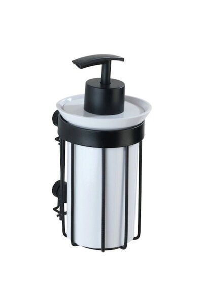 Wenko Dozator de săpun lichid Classic Plus, negru, 185 ml