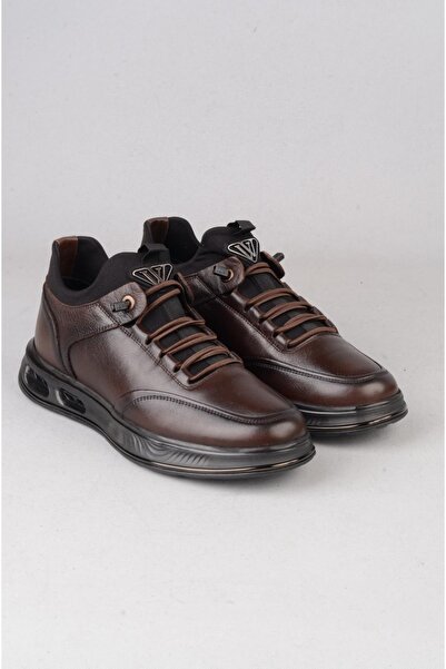 SEÇ KUNDURA SELECT M159 PANTOFI CASUAL BĂRBAȚI DIN PIELE AUTENTICĂ MARO