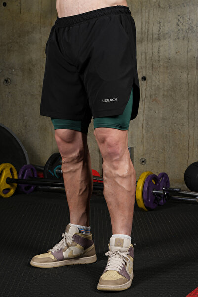 LEGACY'S ROAD Hybrid 2in1 Taytlı Şort