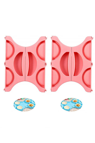 DVINA قطعتين من أداة صنع السمبوسه والزلابية وردي 33×22سم