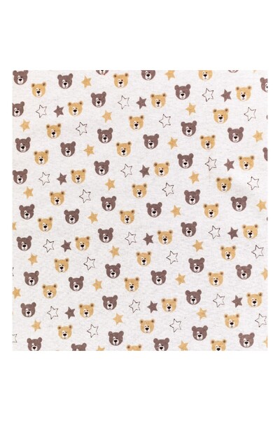 OEM Set of 3 Cloth Diapers, Cotton, Beige, 80x80 cm