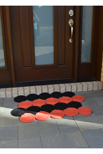 HomeTurko Ecoweave Jute Door Mat Natural Boho Style Entrance Rug Bath Mat Home Decor