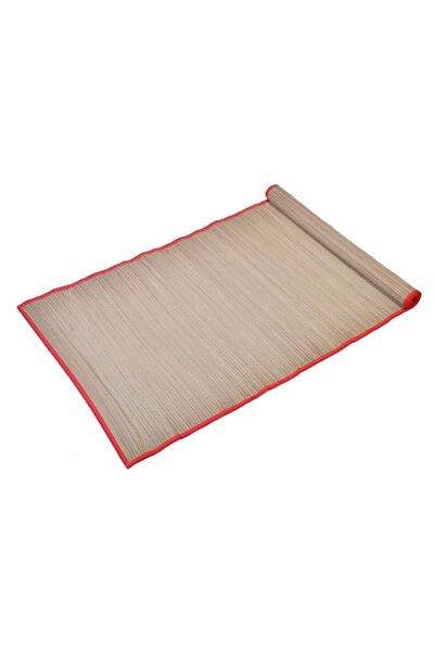OEM Beach Mat Roll with Red Border 180x60cm