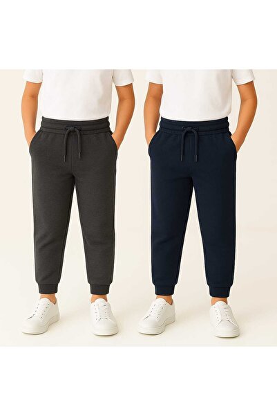 NETTENSTORE çocuk alt eşofman 2li lacivert artlesit renk