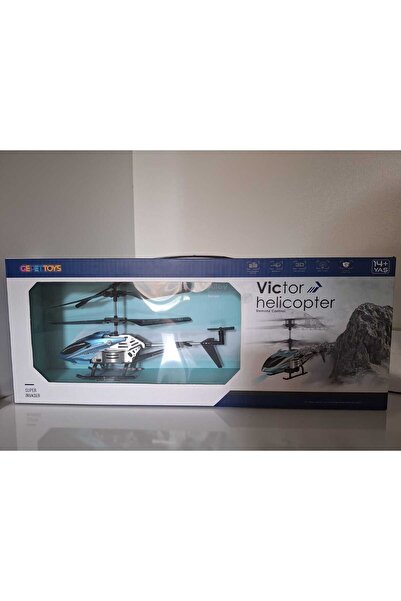 aksooytoys Uzaktan Kumandalı Şarjlı ve Işıklı Elektrikli RC Çocuk Helikopteri