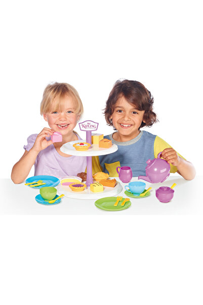 Casdon Set de prajituri si ceai Mr. Kipling, Multicolor, +3