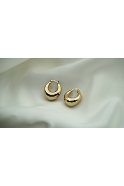 İris Jewelrys Çelik Tilda Gold Küpe