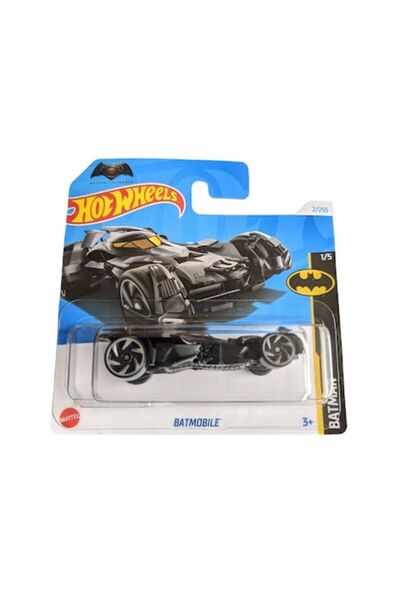 HOT WHEELS Metal Car - Batmobile (BATMAN Collection, 2024 Edition), Black, 1:64