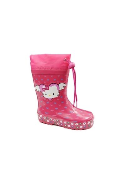 Apawwa - Rubber boots B205 "Kitty", pink, size 23