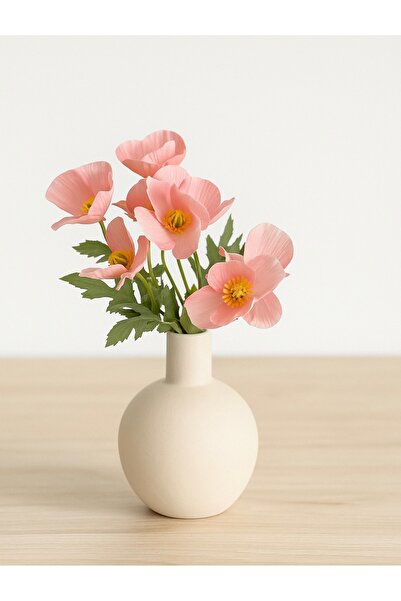 Pembelia Life Nordic Style Modern Minimalist Decorative Ceramic Vase Flower Holder