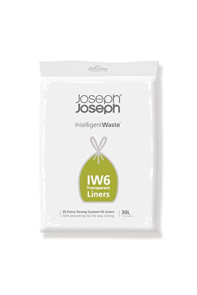 Joseph Joseph Set of 20 transparent IW6-30L bags -