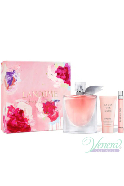 Lancome مجموعة لا في إِ بيل (أو دو بارفان 100 مل + أو دو بارفان 10 مل + بلسم ...