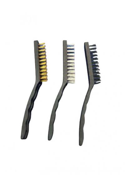 BRUSH 3-Piece Soft Plastic Brush Set 9 Inch