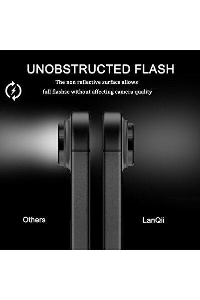 m.tk moveteck Apple iPhone 17 Air Compatible Camera Lens Protector with Metal Frame Apparatus Full Coverage Protective Glass