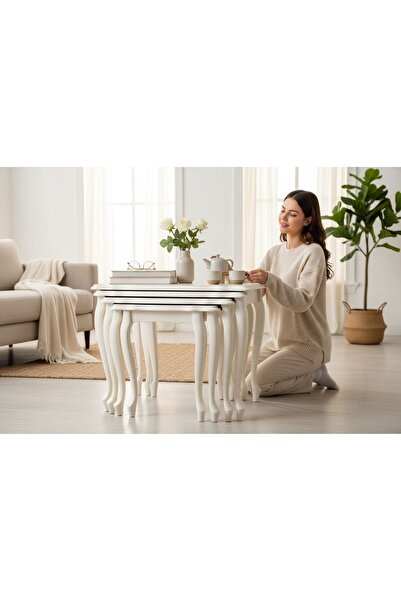 Nova Dizayn KLASİK ANKARA LÜKENSİ KREM RENK