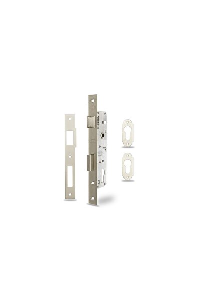 Kale Kilit Mortise lock with tongue 153-35 Kale Kilit, aluminum joinery, backset 35 mm, interax 85 mm, gold