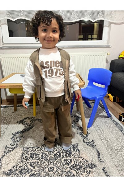 EKNKİDS Hunter Model Boy's Vest Bottom Set