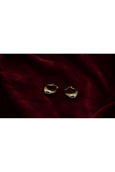 İris Jewelrys Çelik Tilda Gold Küpe