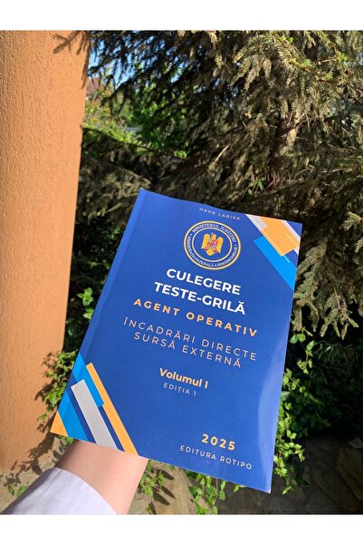 OEM Culegere Teste Grila Sursa Externa Agenti Operativi Agentia Nationala a Penitenciarelor