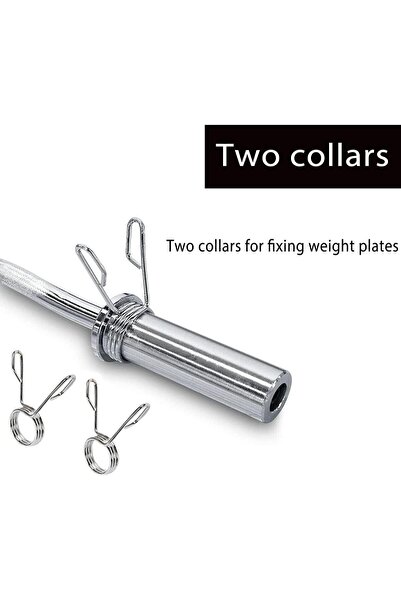 Marshal Fitness بار أوليمبي منحني - 47 بوصة