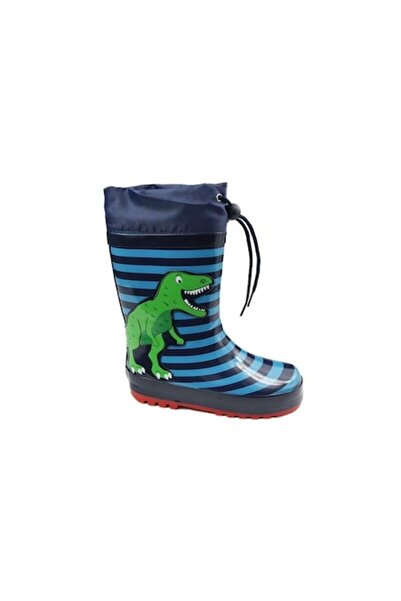 Apawwa - Ghete de cauciuc B204 Dino, albastre, mărimea 27