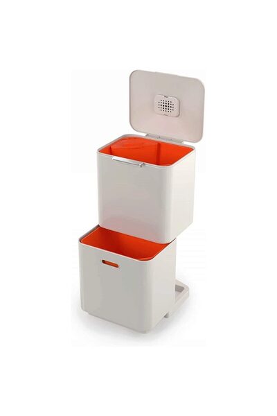 Joseph Joseph Selective Collection Garbage Bin 60L Stone -