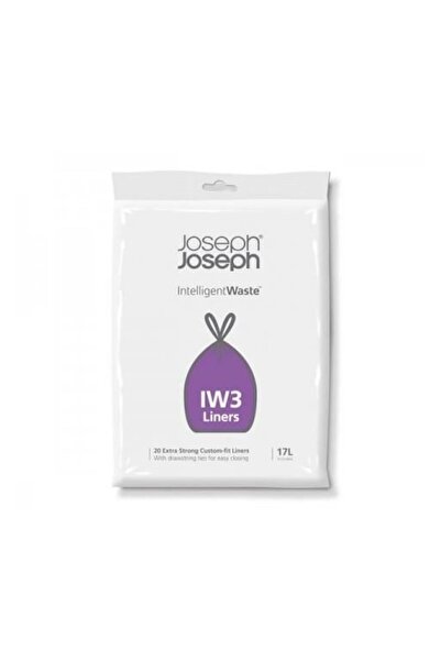 Joseph Joseph Set of 20 Garbage Bags 17L Selective Collection Basket -