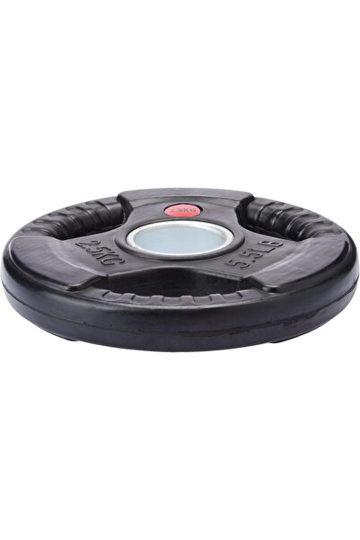 Body Builder 5 kg Rubber-Coated Weight Plate, 50 mm Thickness (Model 38-1169)