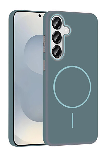 Joko Lvsqvr Samsung Galaxy S25 Brooch Magsafe Cover (223856) - Turquoise