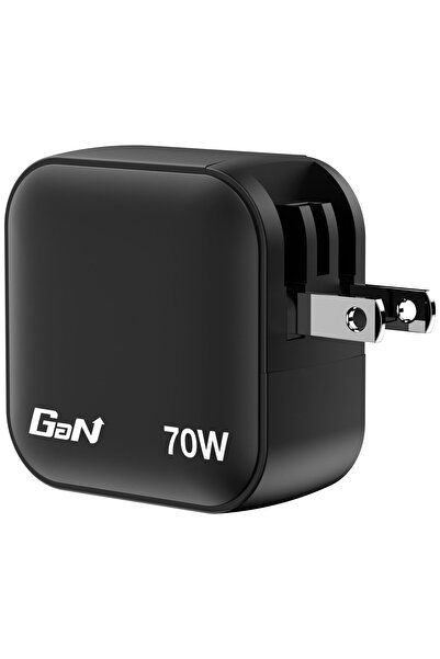 Verbatim GaN mini charger, 70W, EU/UK/US2 x USB-C PD 70W , 1 x USB-A QC 3.0