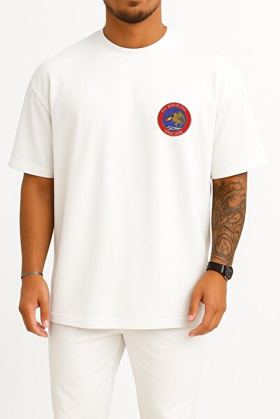 Bahriyeli Collection Tricou unisex supradimensionat Tcg Rüzgar P344 cu design...