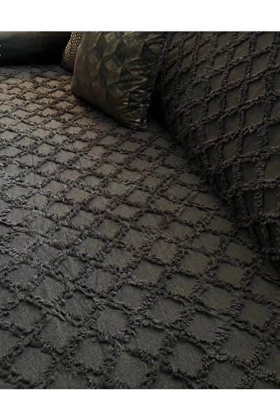 Madamca Helen Sofa Cover Anthracite 180*300