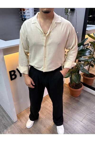 BYATA MENS STYLE Men's Oversize Shirt