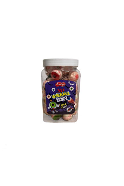 Prestige Fruit-flavored jelly in the shape of Zombie eyes, 50 pieces x 8gr