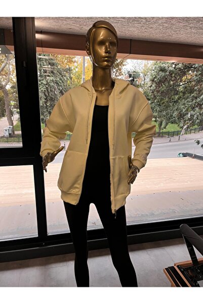 Tria Body Regular Cut with Zippered Hat 3 Threads Shar Fleece-Lined Eatshirt