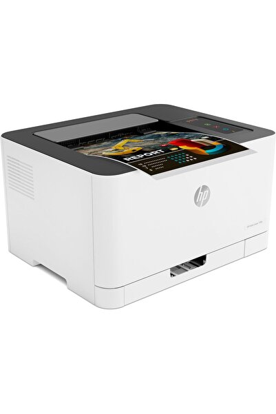 HP Laser 150a Color Printer for Home and Office, 4ZB94A - White