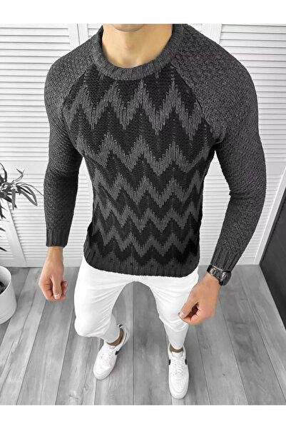 dehaine Men's striped sweater, T3613